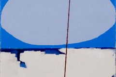 landschap, acrylverf op doek, 40 x 30 cm.  2005